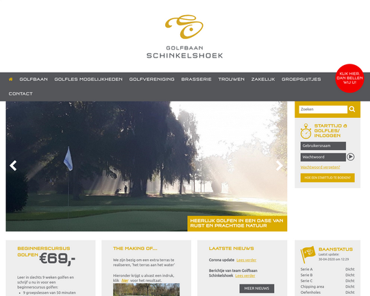 Golfbaan Schinkelshoek Logo