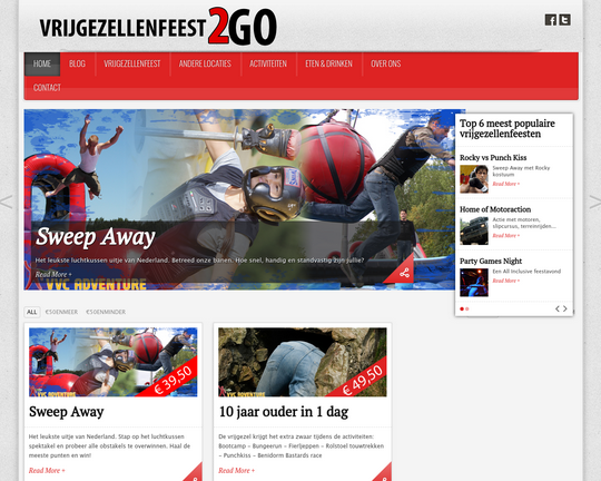 Vrijgezellenfeest 2 Go Logo