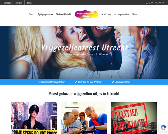 Vrijgezellenfeestje Utrecht: Logo