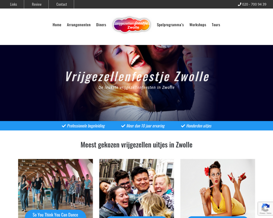 Vrijgezellenfeestje Zwolle Logo